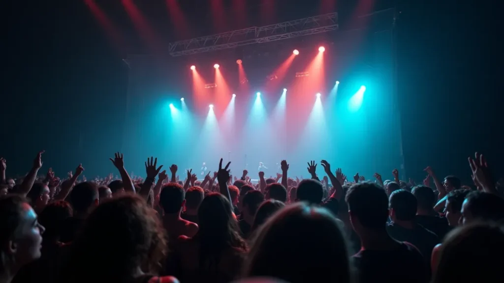 Como os filmes de shows ao vivo são gravados e produzidos