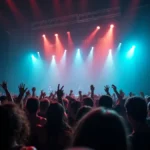 Como os filmes de shows ao vivo são gravados e produzidos