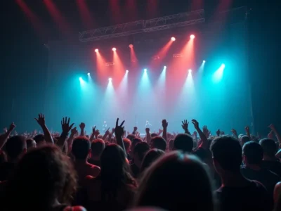 Como os filmes de shows ao vivo são gravados e produzidos