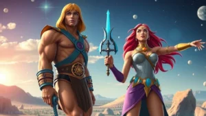 A conexão entre He-Man e She-Ra como irmãos gêmeos de Eternia