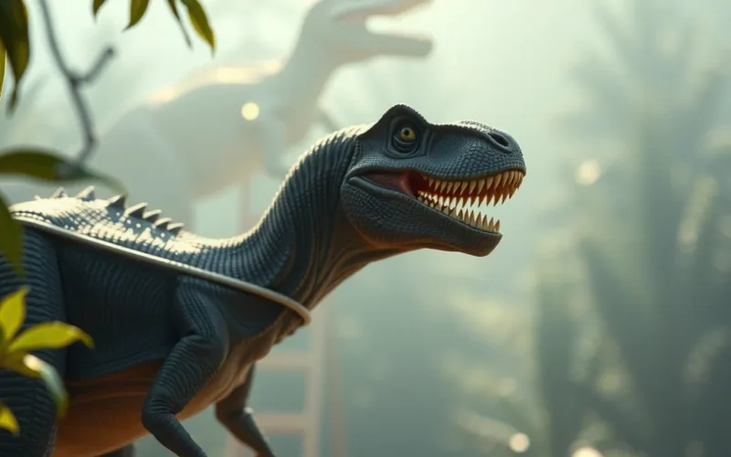 Como Spielberg misturou animatrônicos e CGI em Jurassic Park