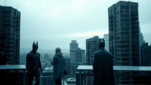 A cidade de Gotham na visão sombria de Christopher Nolan