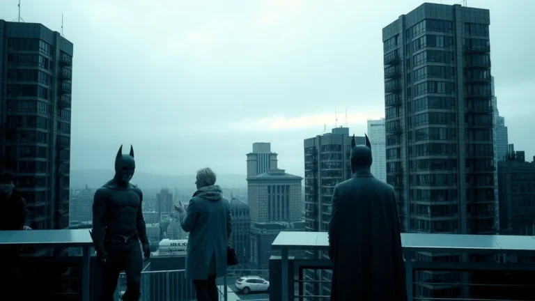 A cidade de Gotham na visão sombria de Christopher Nolan