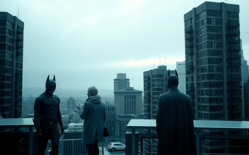 A cidade de Gotham na visão sombria de Christopher Nolan
