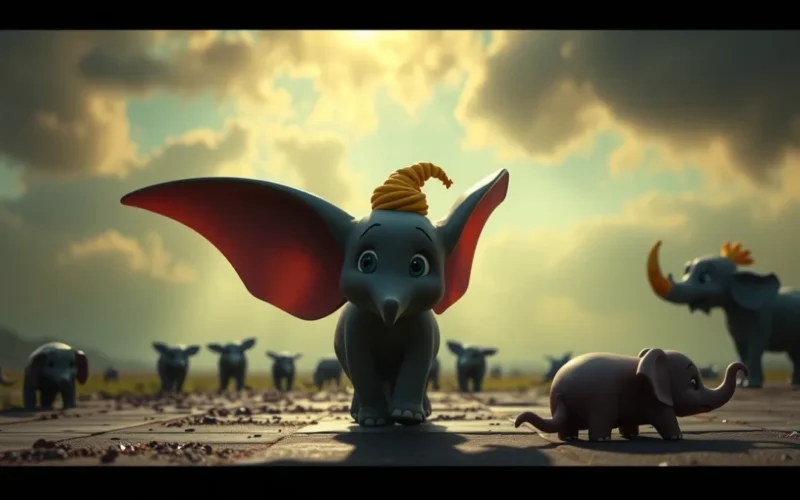 Dumbo e a releitura de Tim Burton para o clássico da Disney