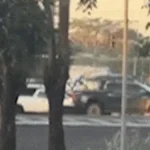 Helicóptero da PM pousa em rotatória e é o vídeo mais visto