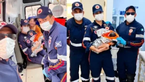 Parto na BR-262: bebê nasce em ambulância em Aquidauana