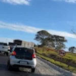Sebo na pista interdita parcialmente MS-395 entre Bataguassu