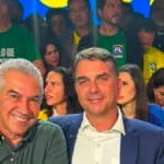 PL lança candidatura de Flávio Bolsonaro com Riedel e Reinaldo