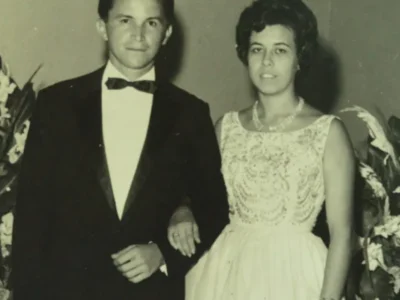 Casal celebra 62 anos de amor após baile no Rio