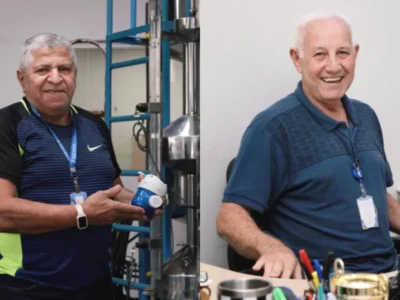 Dois funcionários somam 102 anos na mesma empresa
